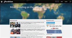 Desktop Screenshot of euro2012.trendolizer.com